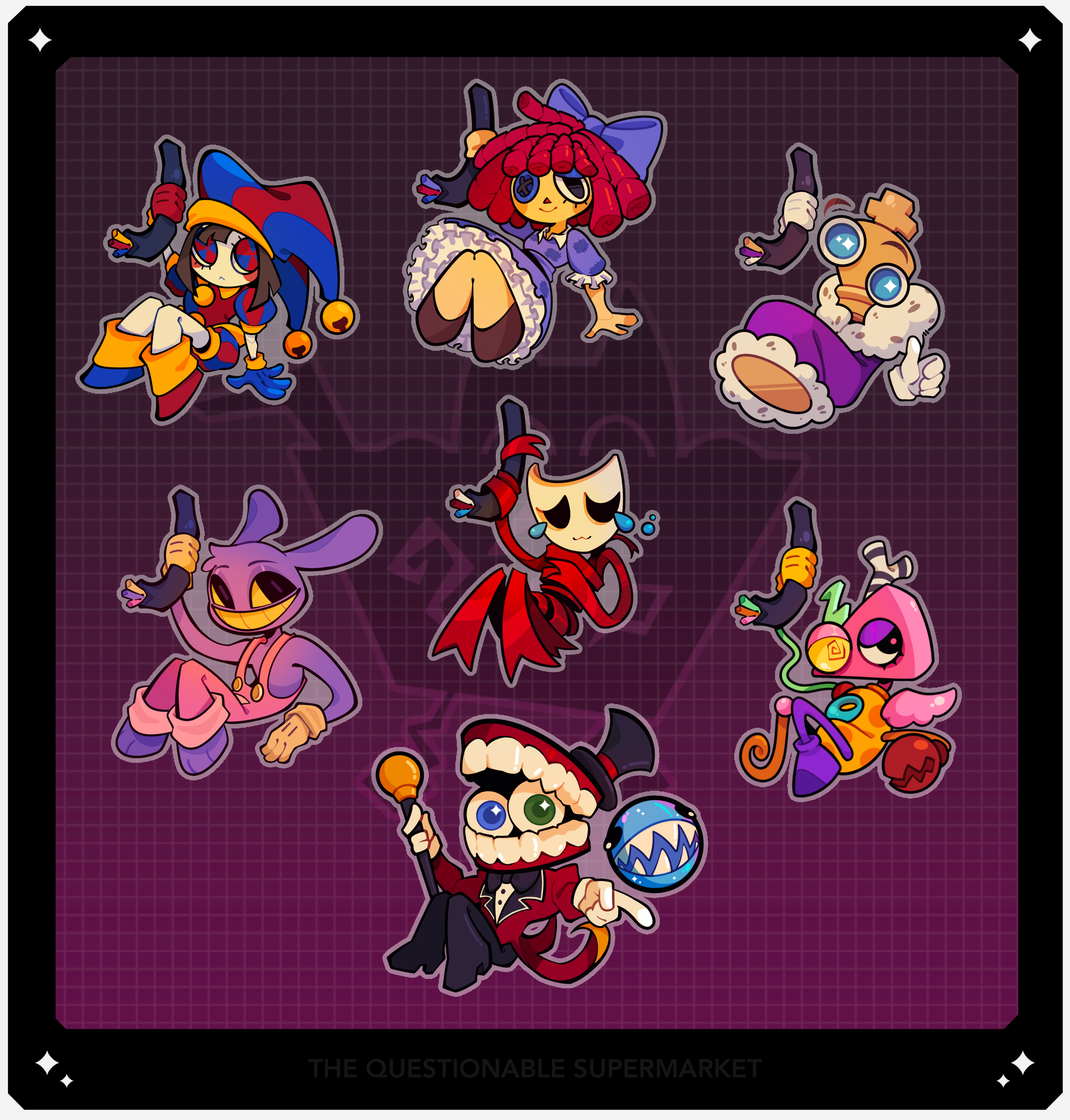 TADC Acrylic Charms