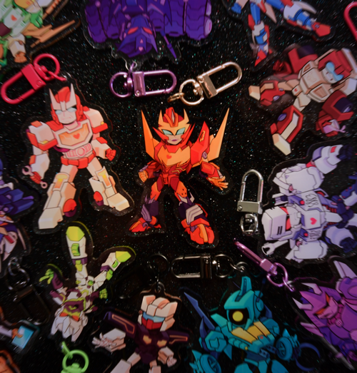 MTMTE/IDW Acrylic Charms